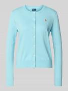 Gebreid jack met logostitching