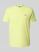 Regular fit T-shirt van katoenmix