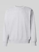 Sweatshirt met labelstitching