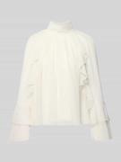 Blouseshirt met opstaande kraag