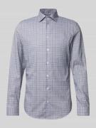 Slim fit zakelijk overhemd met knoopsluiting