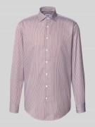 Regular fit zakelijk overhemd met knoopsluiting