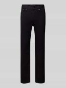 Slim fit jeans van katoenmix