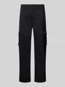 Cargobroek met labeldetail