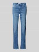 Slim fit jeans in 5-pocketmodel, model 'CICI'