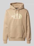 Hoodie met labelprint