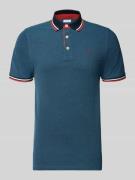 Regular fit poloshirt met labelstitching, model 'PAULOS'