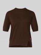 Gebreid shirt met ronde hals