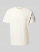 Regular fit T-shirt van puur katoen