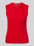 Gebreide top van een mix van katoen en kasjmier