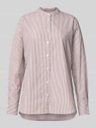 Overhemdblouse met knoopsluiting