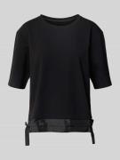 T-shirt van modalmix met strikdetails