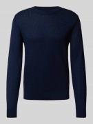 Gebreide pullover met ronde hals