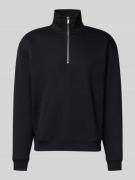 Regular fit schipperstrui met ritssluiting