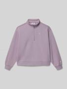 Hoodie met schipperskraag