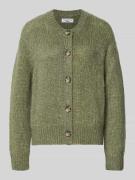 Relaxed fit gebreid jack van scheerwolmix