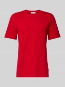 Regular fit T-shirt van puur katoen, model 'MAARKOS'