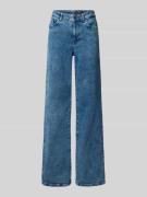 Wide fit jeans van biologische katoenmix, model 'Myolanda'