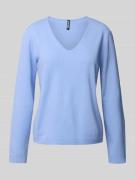 Regular fit pullover met V-hals, model 'BREE'