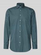 Regular fit zakelijk overhemd met kentkraag