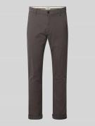 Slim fit broek met steekzakken, model 'MARCO'