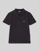 Poloshirt met labelstitching, model 'BATWING'