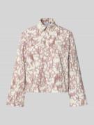 Overhemdblouse met knoopsluiting