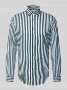 Slim fit zakelijk overhemd met kentkraag