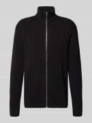 Gebreide pullover met schipperskraag