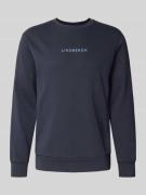 Sweatshirt met ronde hals en logoprint