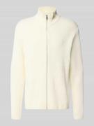 Gebreid jack met structuurmotief