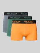 Boxershort met elastische band met logo in een set van 3 stuks