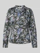 Overhemdblouse met knoopsluiting