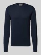 Regular fit gebreide pullover van puur katoen, model 'RAVI'