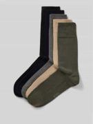 Sokken met elastische ribboordjes in een set van 5 paar