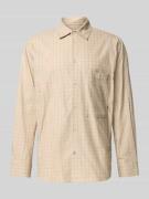 Relaxed fit vrijetijdsoverhemd met kentkraag