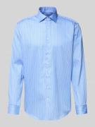 Regular fit zakelijk overhemd met kentkraag