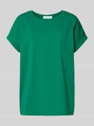 Loose fit T-shirt van puur katoen, model 'IDAARA'