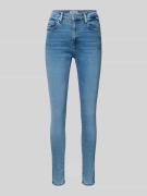 Skinny fit jeans van katoenmix, model 'TILLAA'