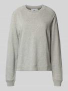 Regular fit sweatshirt van puur katoen
