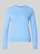 Regular fit gebreide pullover van viscosemix