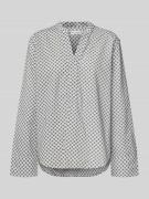 Regular fit tuniekblouse van puur katoen