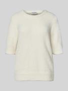 Gebreid shirt met ronde hals