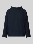 Sweatshirt met opstaande kraag