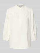 Blouseshirt met korte knoopsluiting