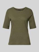 Regular fit T-shirt van katoenmix