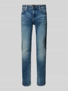Slim fit jeans van katoenmix, model 'DELAWARE'
