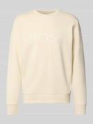 Regular fit sweatshirt van katoenmix, model 'SALBO'