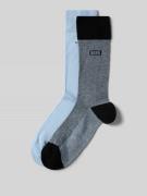 Kousen van katoenmix, per 2 paar