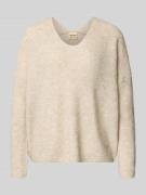 Oversized gebreide pullover van een mix van wol en alpaca, model 'THOR...